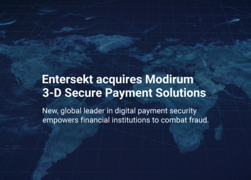 Entersekt acquires Modirum 3-D Secure Payment Solutions